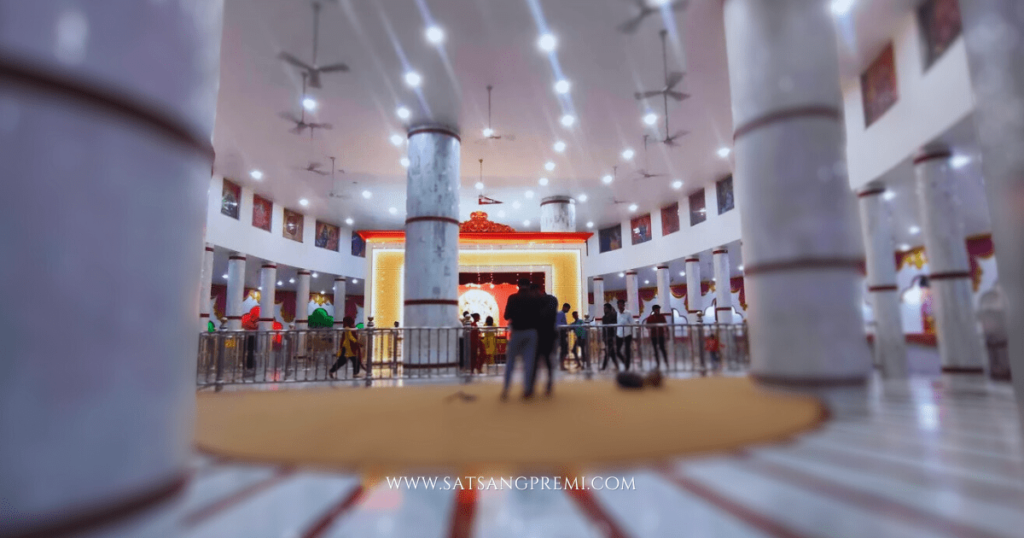 interior inside the temple view