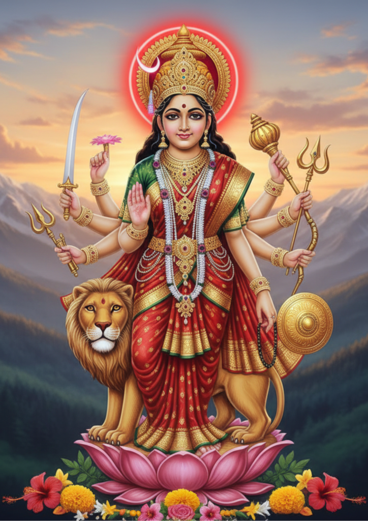 maa chandraghanta images
