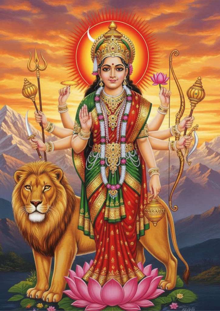 Maa chandraghanta pics download