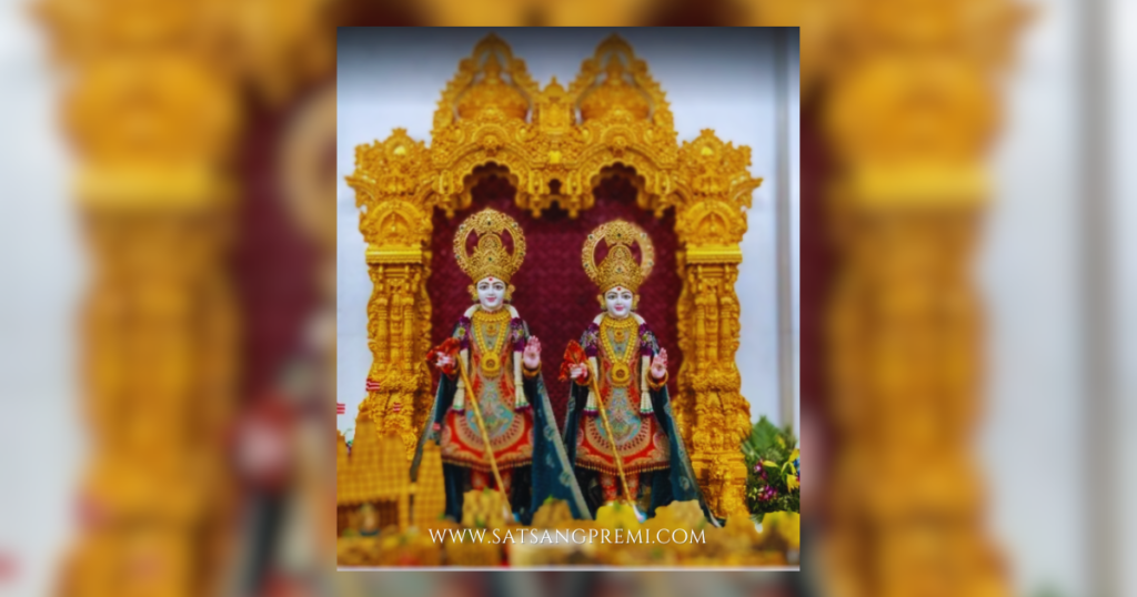 Main Idol of Shri Swaminarayan Akshardham Mandir Jodhpur