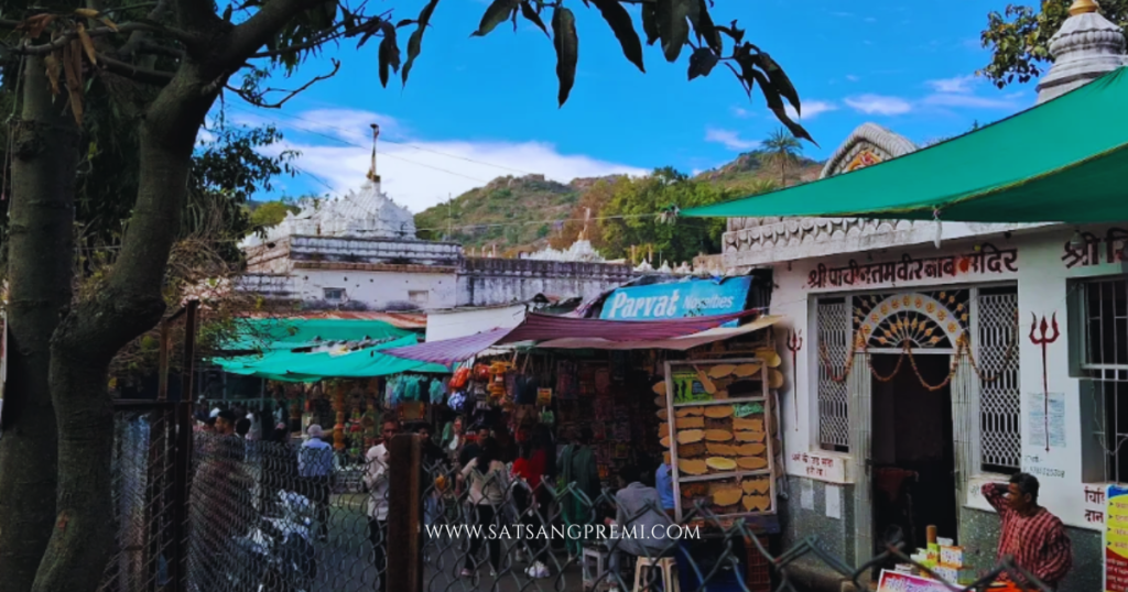 Tourists visiting Dilwara Jain Temple